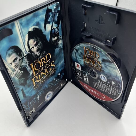 Lord of the Rings: The Two Towers (Sony PlayStation 2, 2002 PS2) Complete - Picture 3 of 8